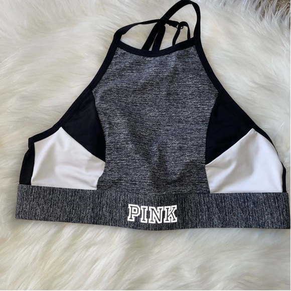 VICTORIA'S SECRET PINK ULTIMATE UNLINE SPORT BRA UNLINED. Size Large. NWT - Picture 12 of 12